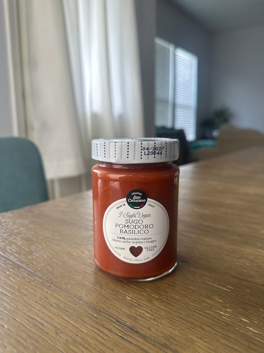 Authentic Italian Pomodoro & Basilico - Vegan & Gluten-Free